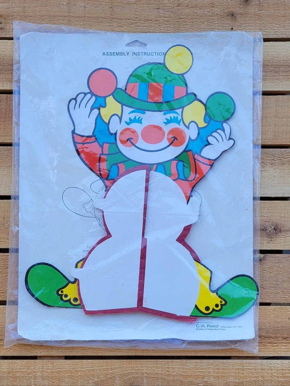 Circus Clown Red Centerpiece - Party Decoration